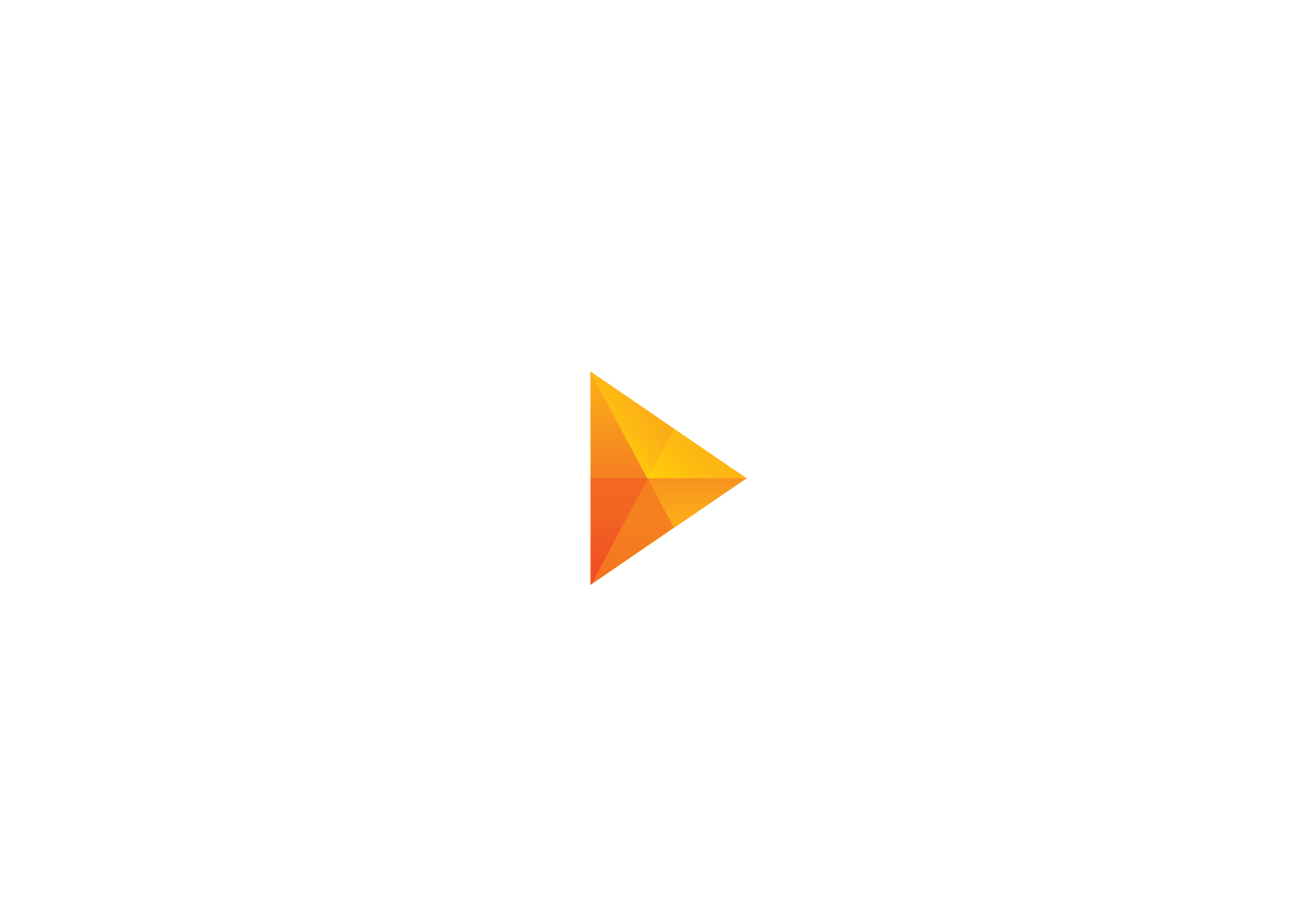 TREFOR Logo Negativ M Orange Trekant NY