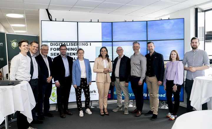 Digitaliseringsministeren besøger Digital Energy Hub og Center Denmark